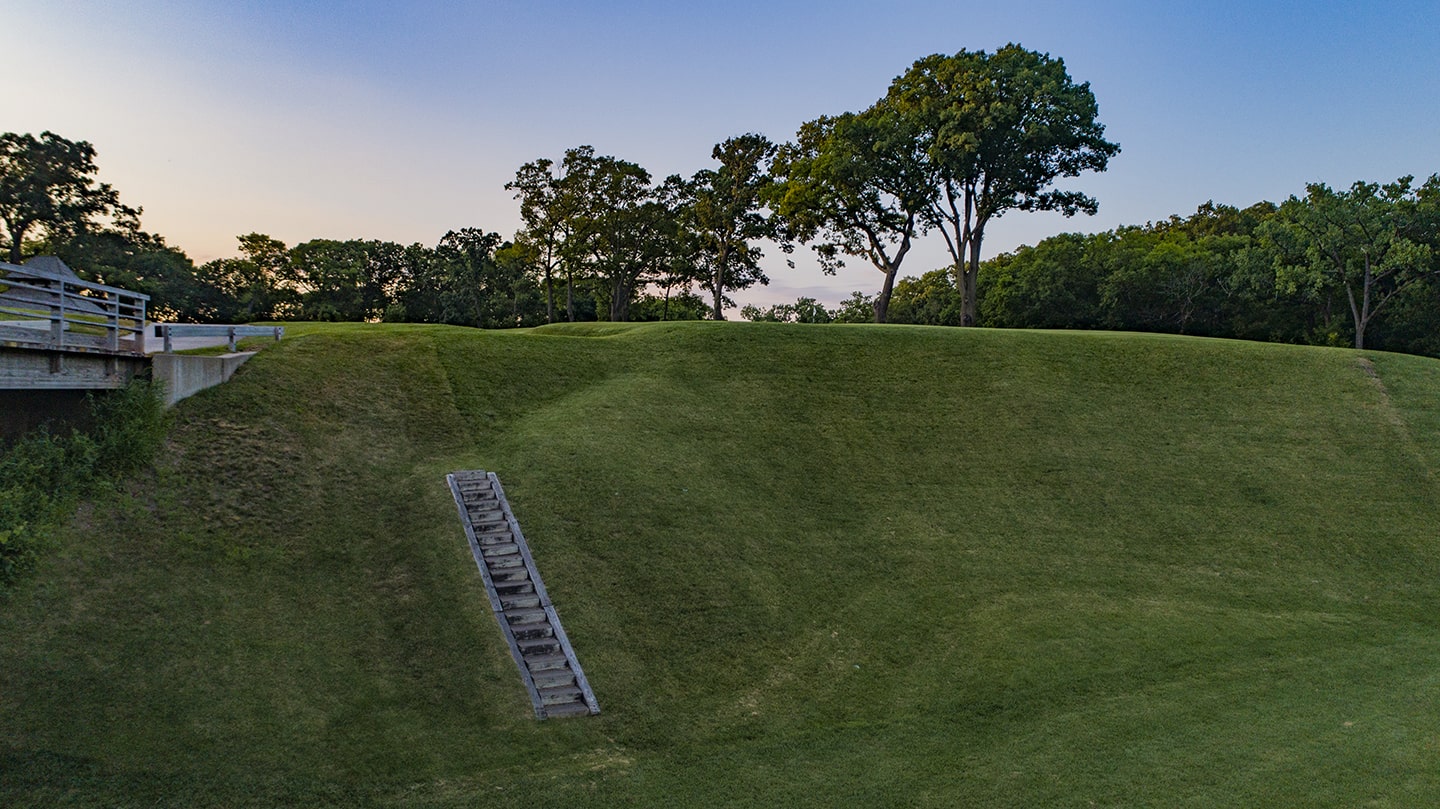 11th ravine stairs at Shoreacres