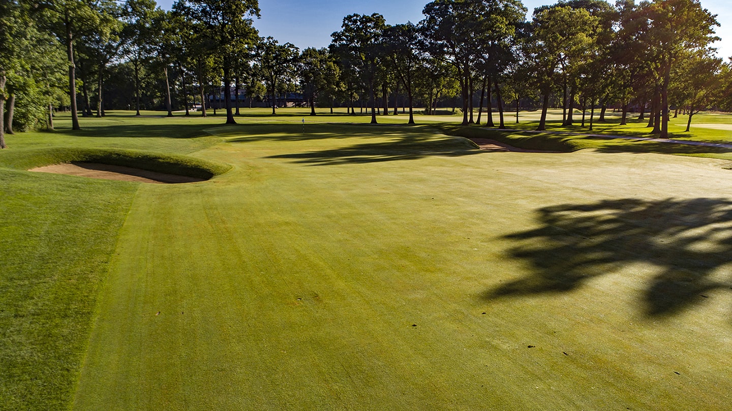 5th green at Shoreacres