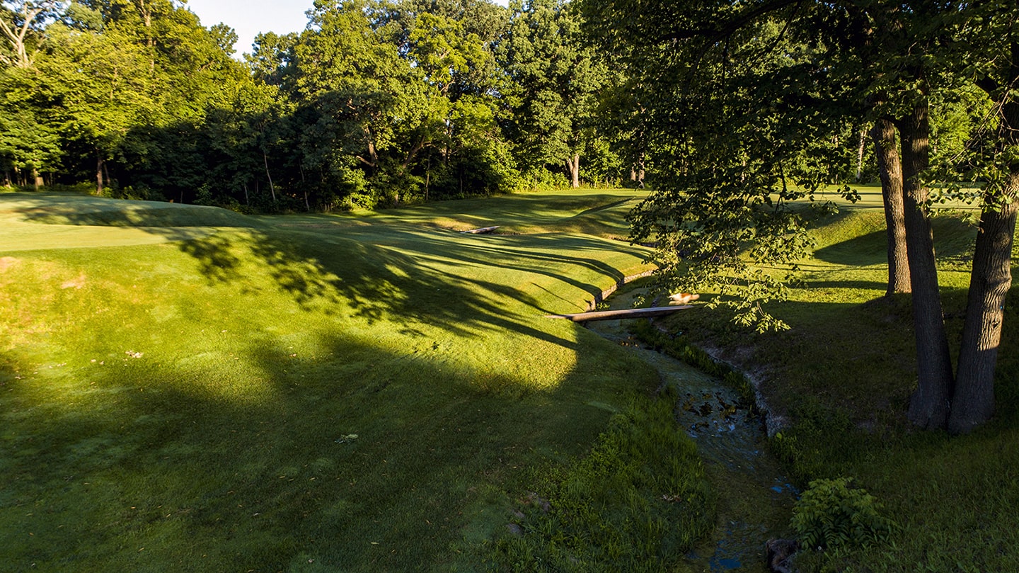 In the 5th ravine at Shoreacres